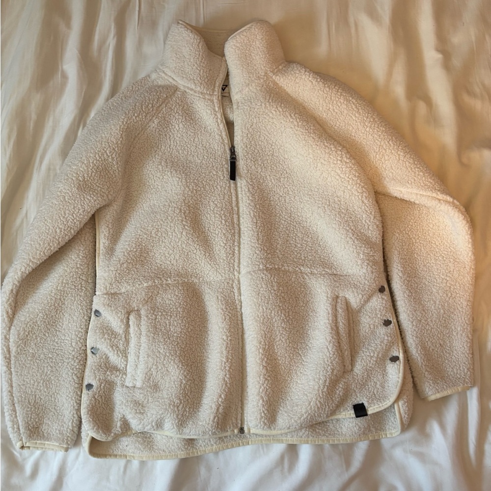 LIV Life Integrity Earth fleece zip up hoodie